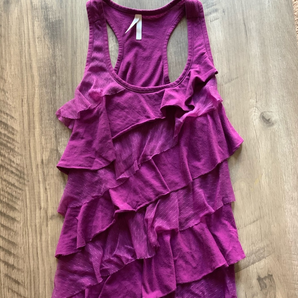 Ruffled Tank Top